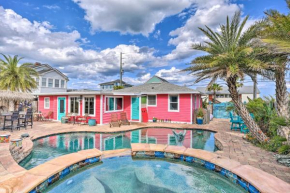 Ornate Oasis Pool and Gas Grill, Walk to Beach